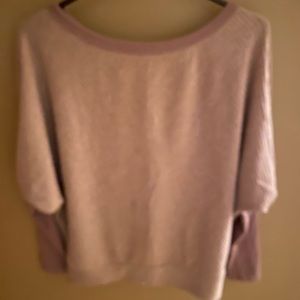 Womens Small Sucrefas brown ribbed sweater